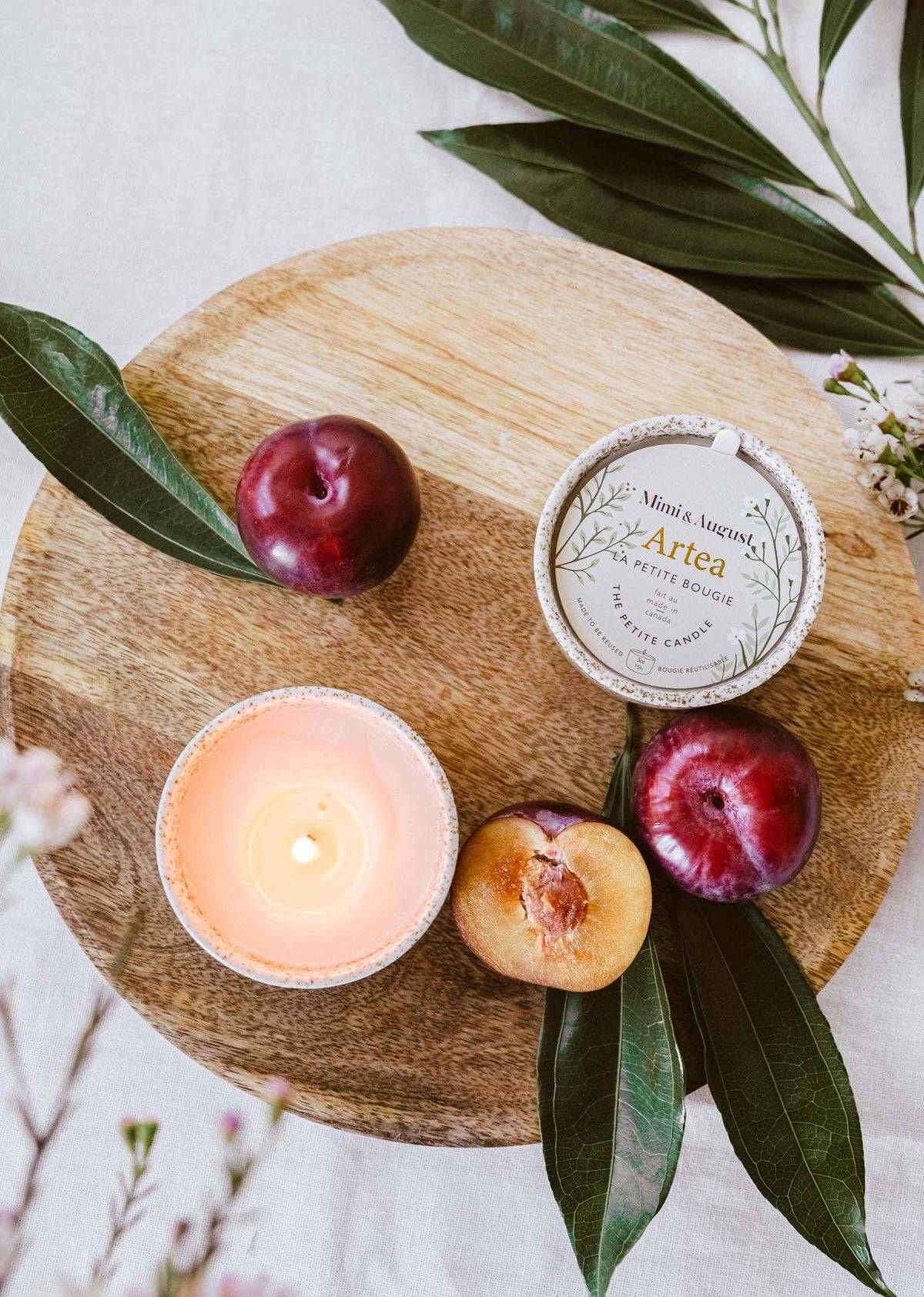 reusable-soy-candle-artea-floral-fruity-2 - PreLoved & Luxe